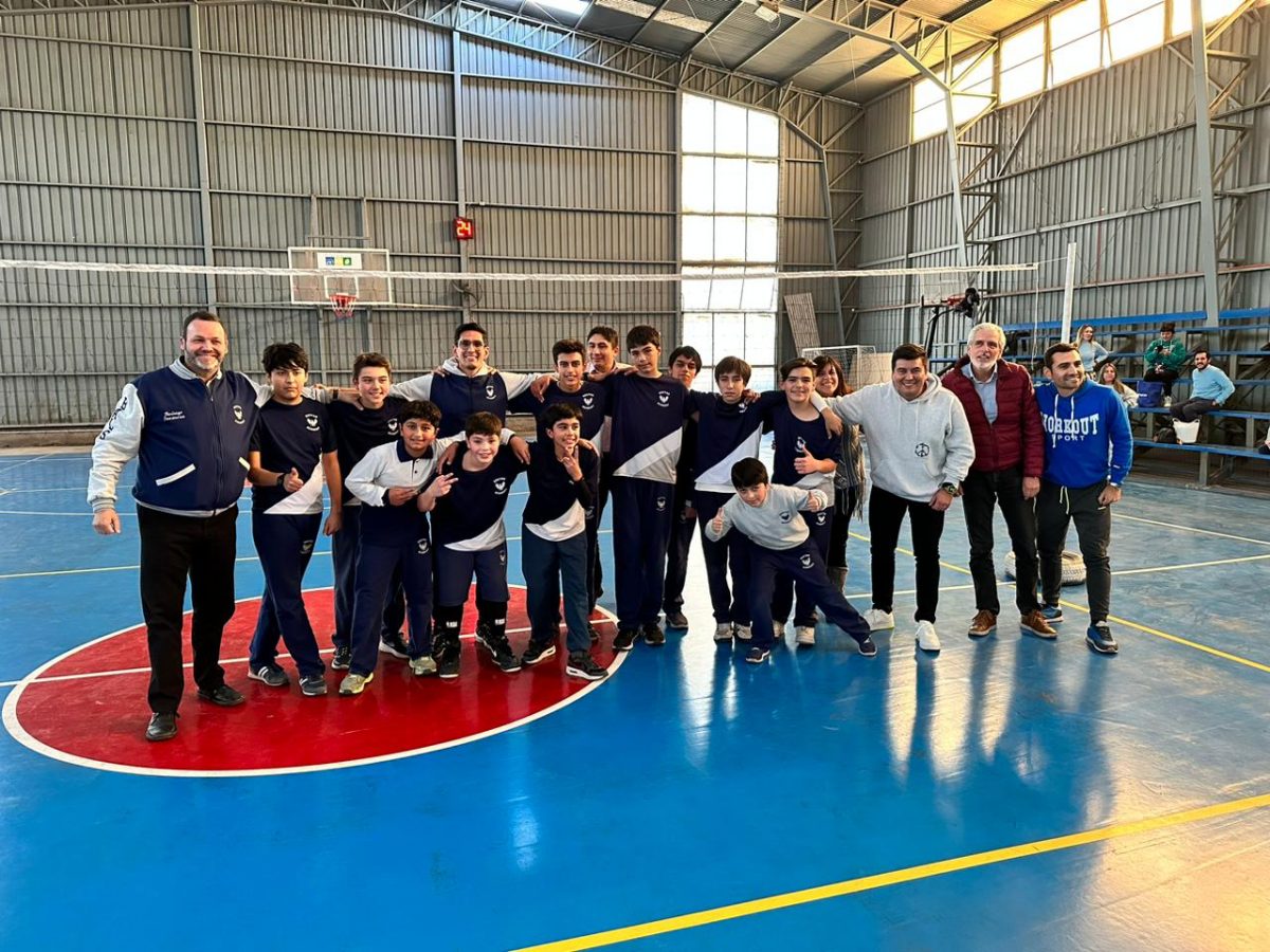 Campeones comunales Vóleibol Varones Sub 14 Juegos Deportivos Escolares