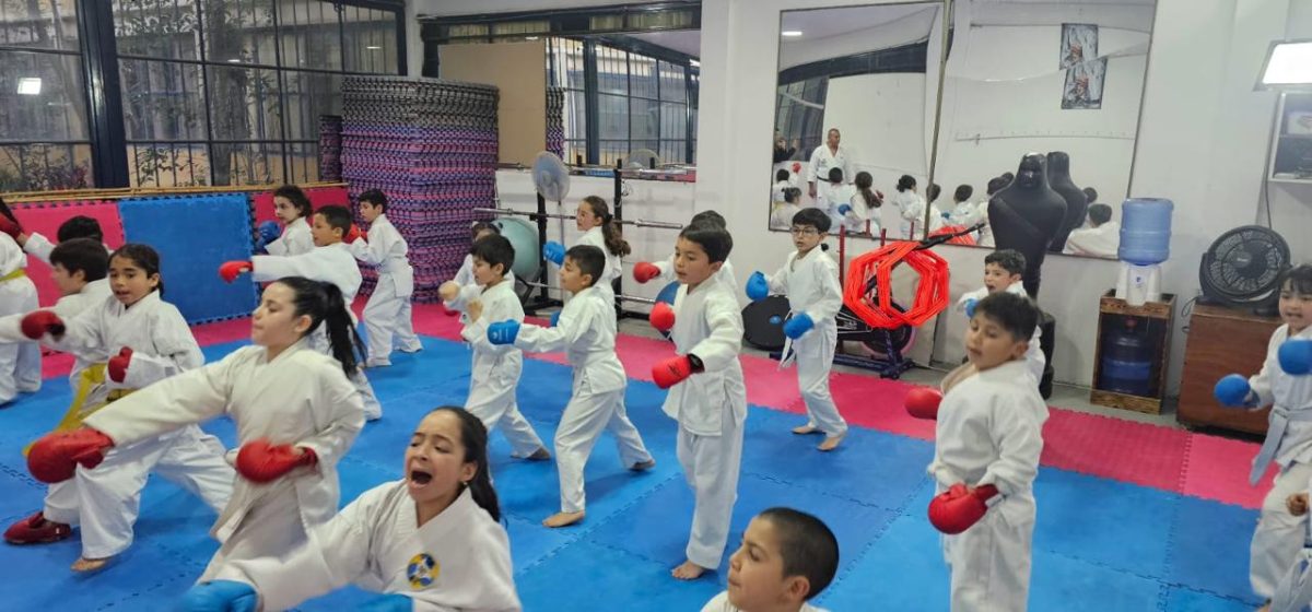 Con excelente presentación rindieron su examen de grado los estudiantes del Taller de Karate