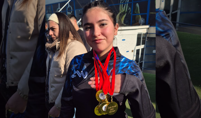 Estudiante BALS brilla en la Copa Israel de Gimnasia Artística