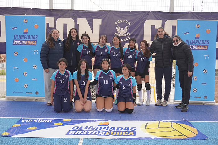 Gran jornada con seleccionadas nacionales de vóleibol femenino en las Olimpiadas BostonEduca 2025