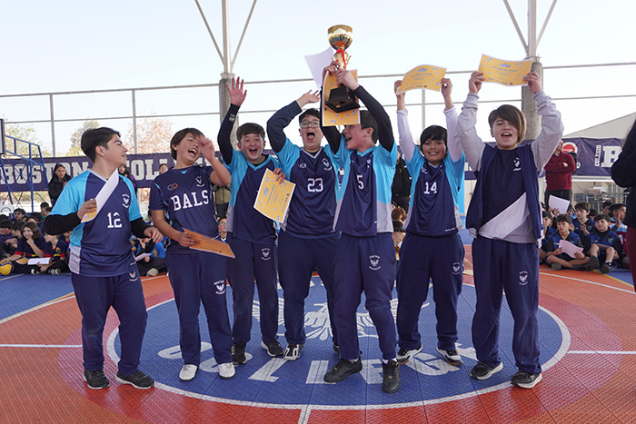 Campeones del Vóleibol Mini Varones en las Olimpiadas BostonEduca 2025
