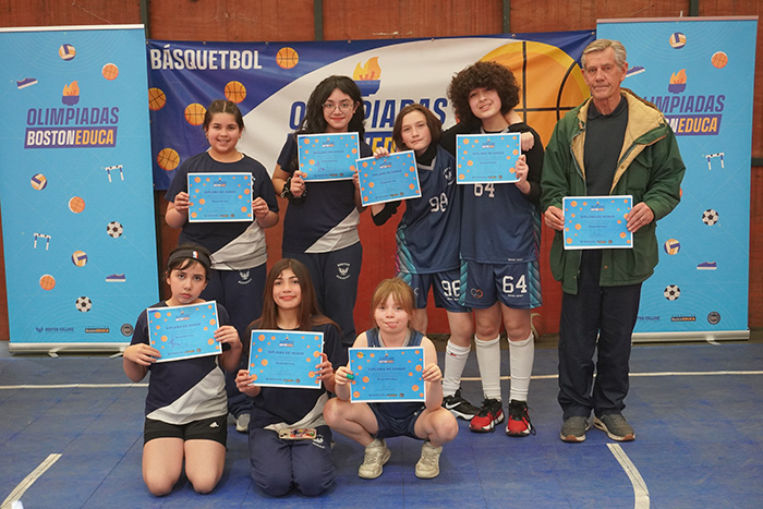 Nuestras estudiantes disfrutaron la fecha de Básquetbol Mini Damas en las Olimpiadas BostonEduca