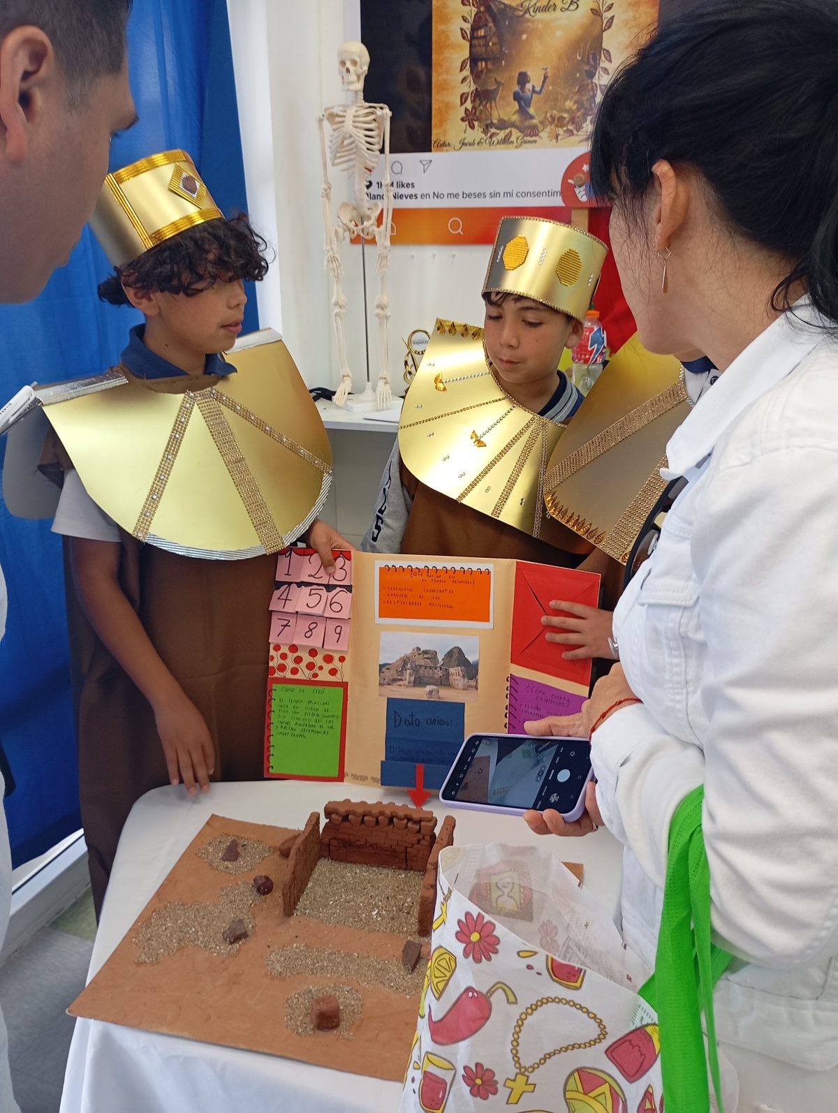 4°s Básicos Reviven la Cultura Inca con Proyecto Interdisciplinario