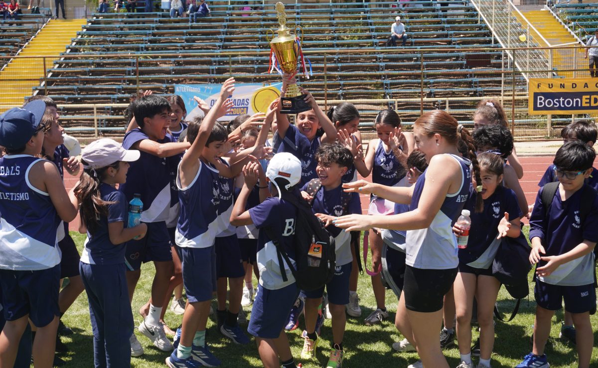 ¡Culminaron las Olimpiadas BostonEduca 2025! Nuestro colegio es el campeón de la fecha de Atletismo 1° a 6° Básico