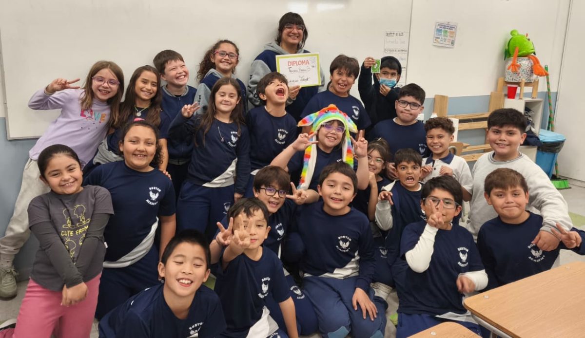 Boston Academy Laguna del Sol premia el compromiso de asistencia del mes de abril