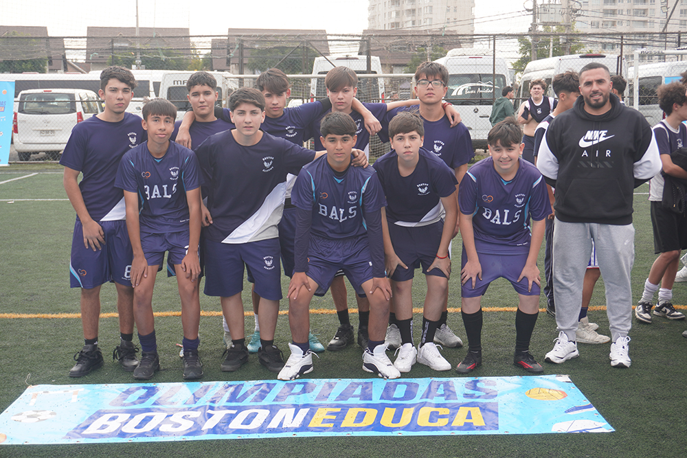 Nuestra selección de Futbolito Intermedia Varones dio el puntapié inicial a las Olimpiadas BostonEduca