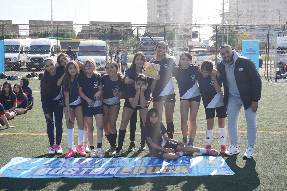 Exitosa fecha de Futbolito Intermedia Damas en las Olimpiadas BostonEduca 2026