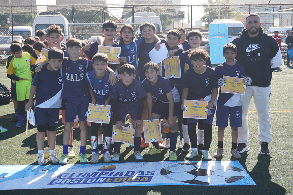 Más de un centenar de estudiantes participaron en el Futbolito Mini Varones de las Olimpiadas BostonEduca