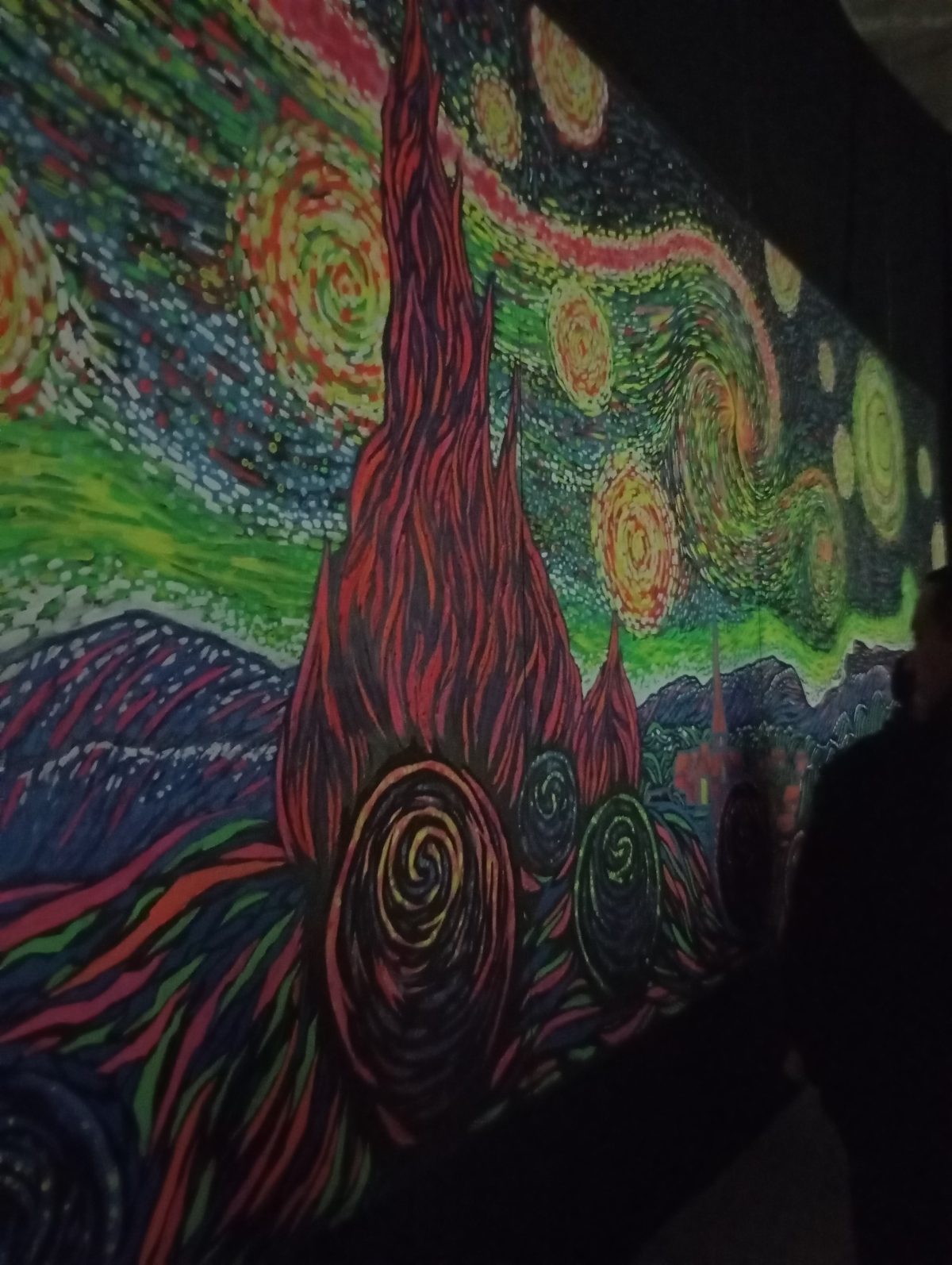 El arte cobró vida! Quintos básicos disfrutan de la reconocida exposición internacional “Van Gogh en Vivo: La Experiencia Real”