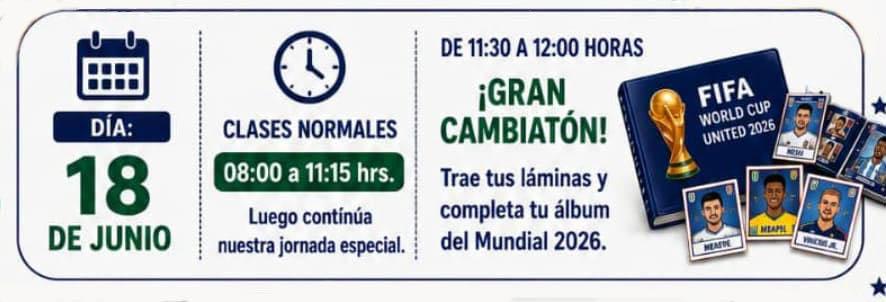 Gran “Cambiatón” de láminas.