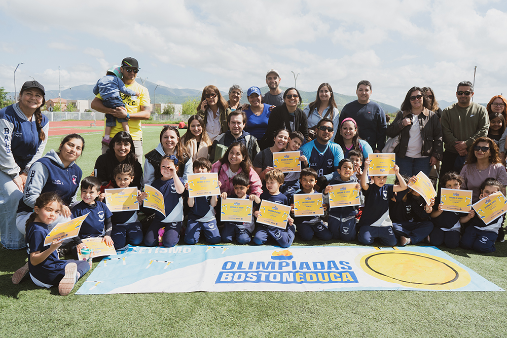Nuestros/as estudiantes de Pre Escolar vivieron una gran jornada de Atletismo en las Olimpiadas BostonEduca