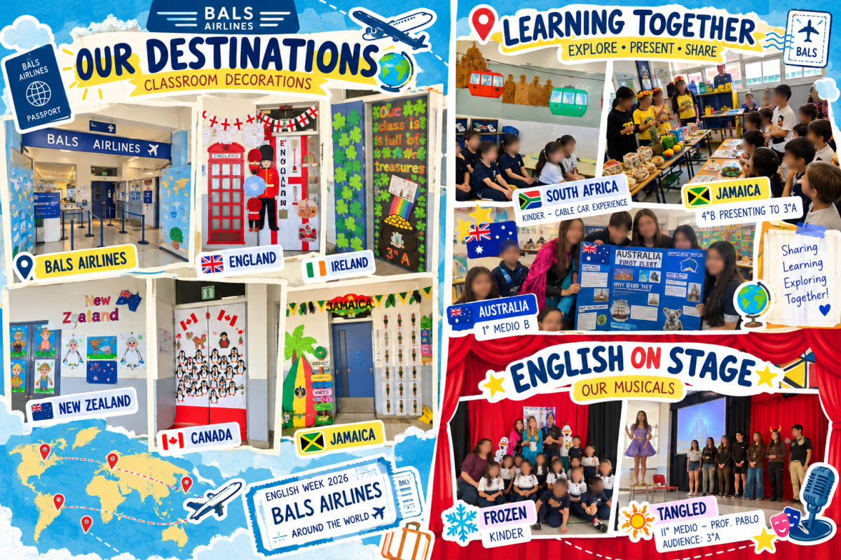 English Week 2026: ¡Viajamos por el mundo con BALS Airlines!